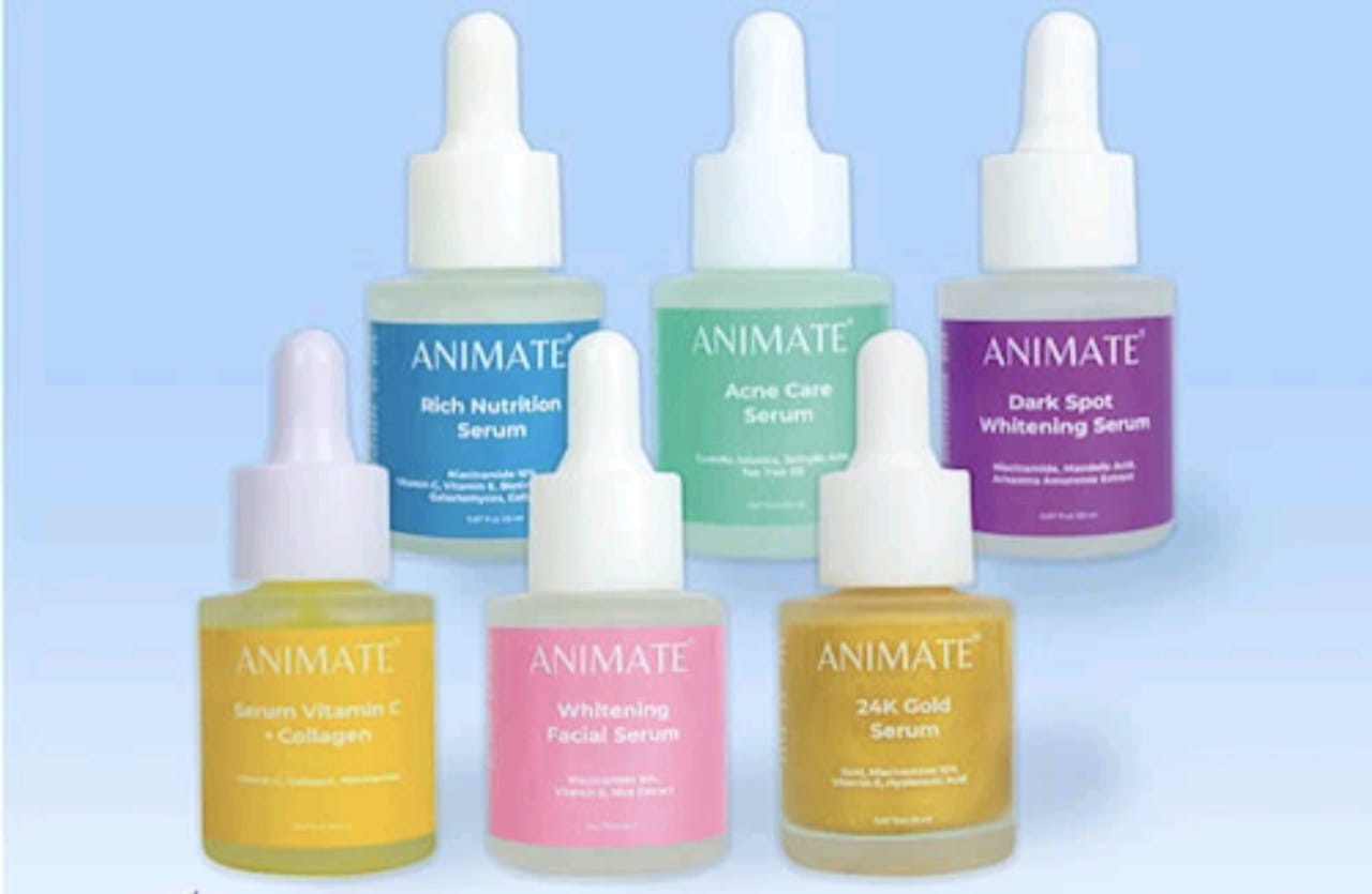 Cara Pakai Serum Animate