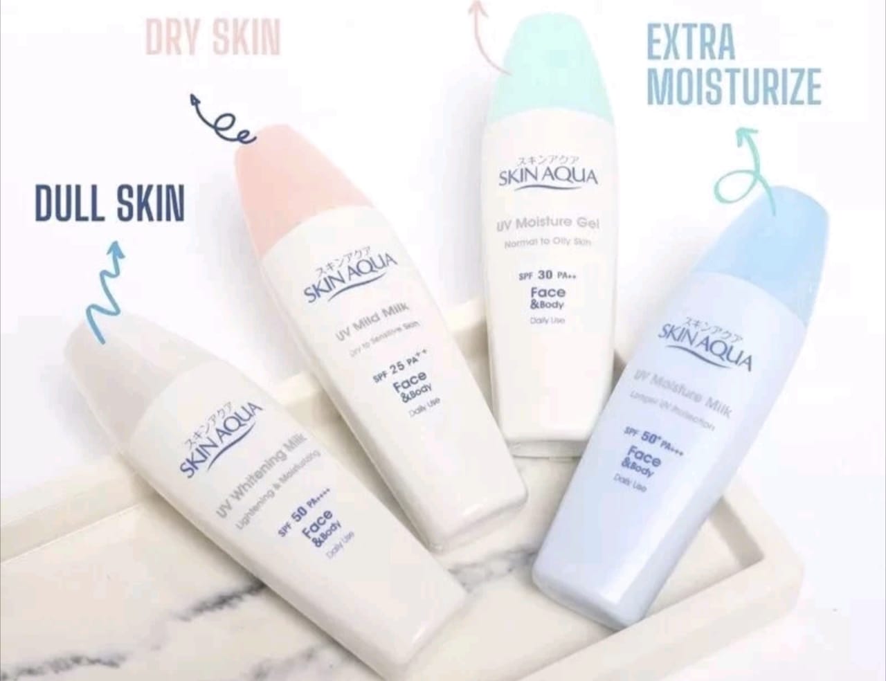 Perbedaan Sunscreen Skin Aqua