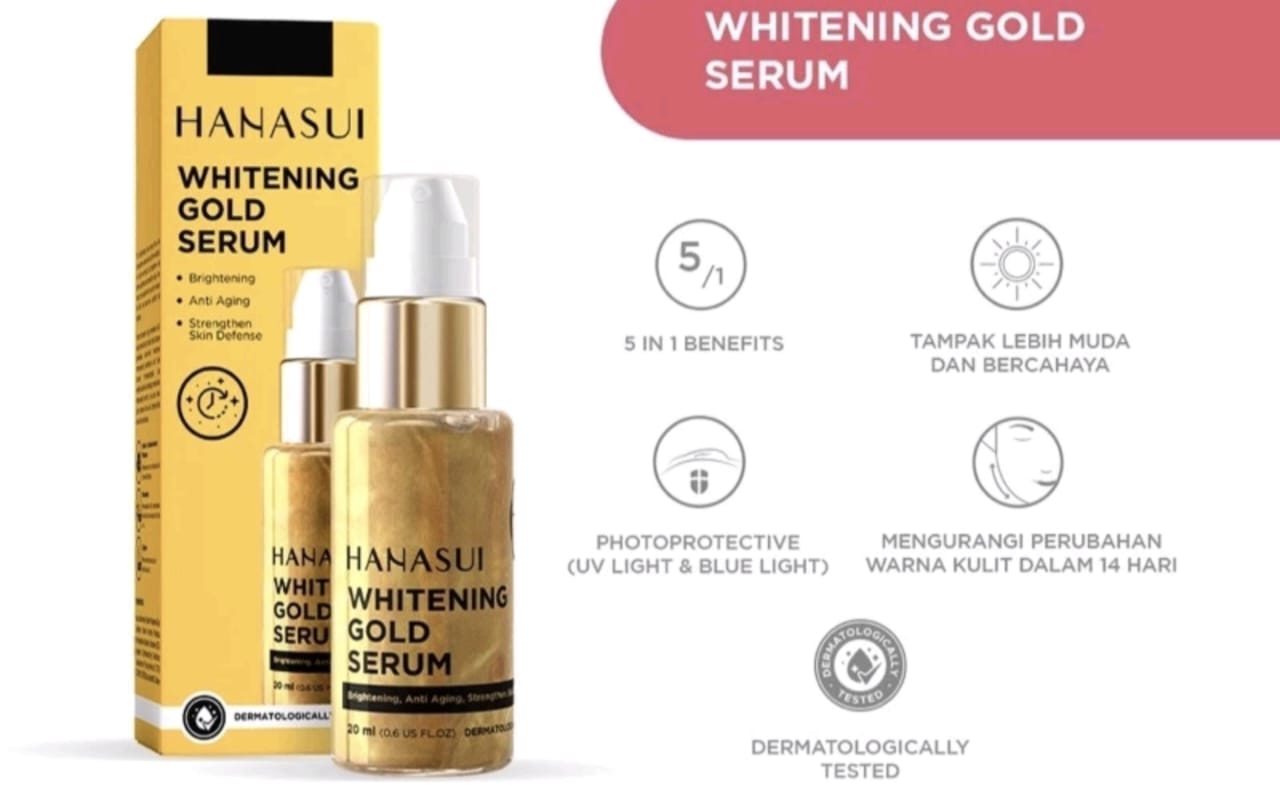 Serum Hanasui Gold Asli dan Palsu
