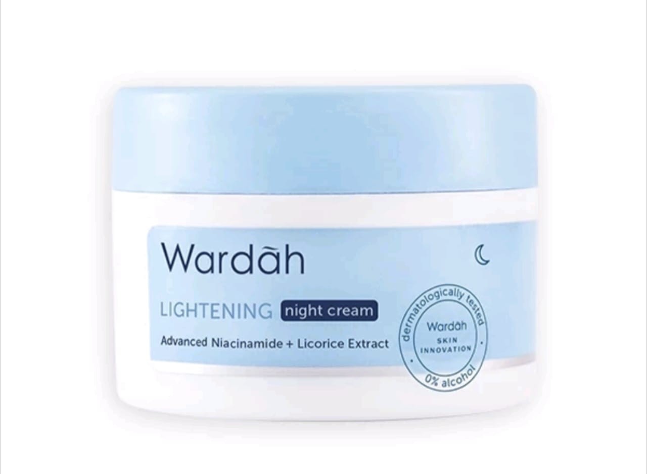 Wardah Lightening Night Cream Review