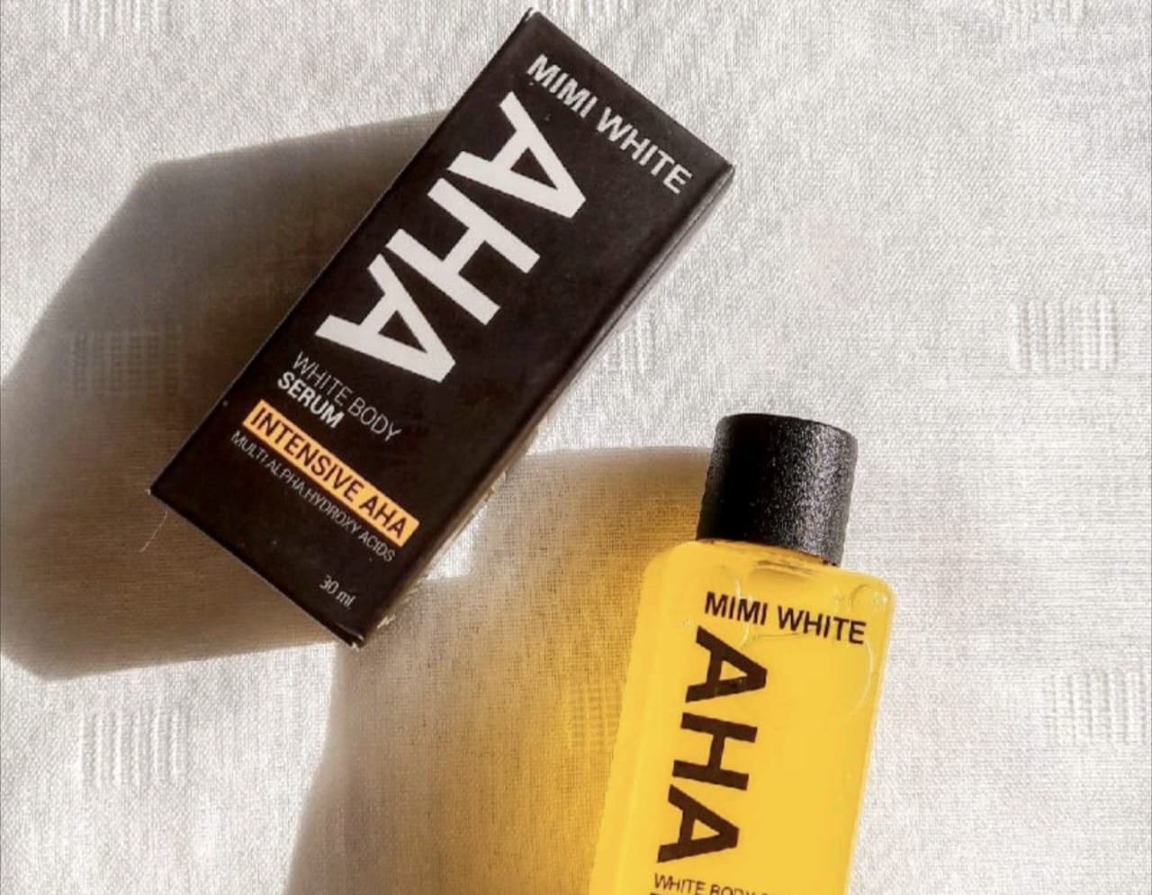 Apakah Mimi White AHA Bisa Dicampur dengan Handbody