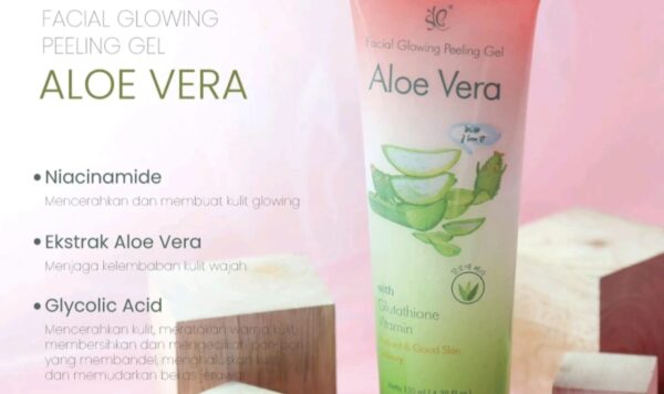 6 Cara Menggunakan Facial Glowing Peeling Gel Aloe Vera, Membantu Menghilangkan Sel Kulit Mati dan Mencerahkan