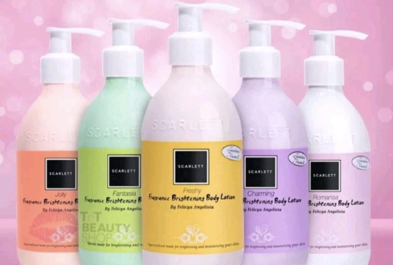 Handbody Scarlett Paling Wangi