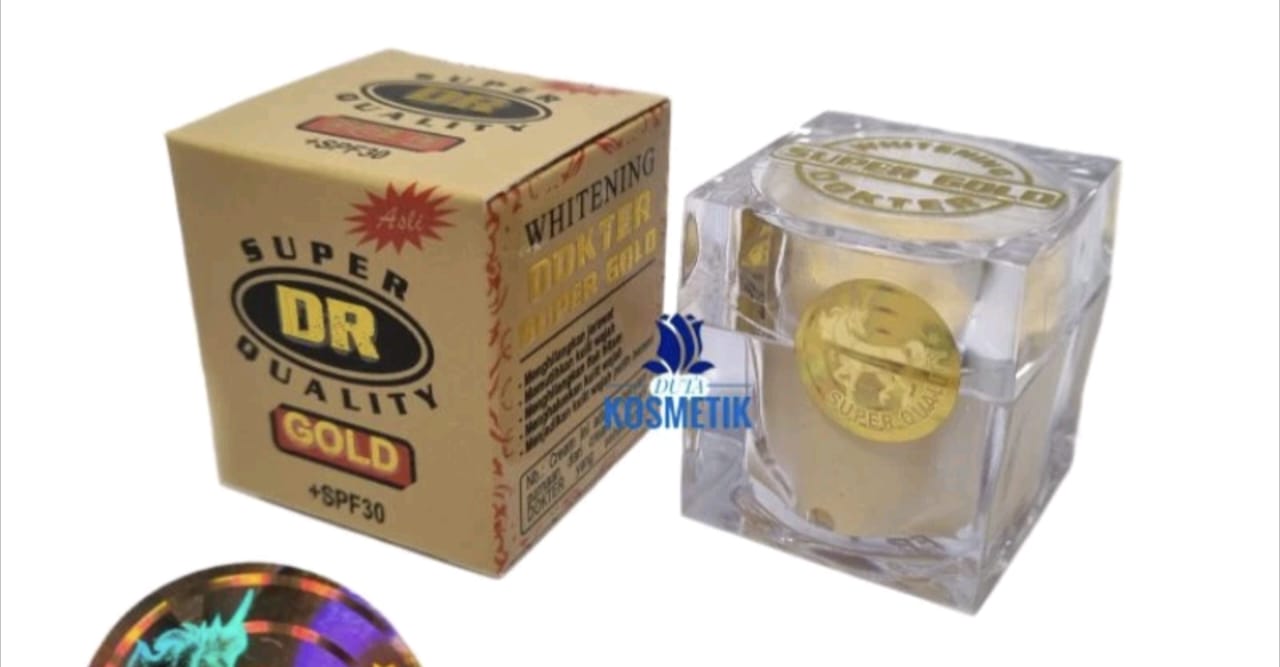 Cara Membedakan Cream Dr Super Gold Asli dan Palsu