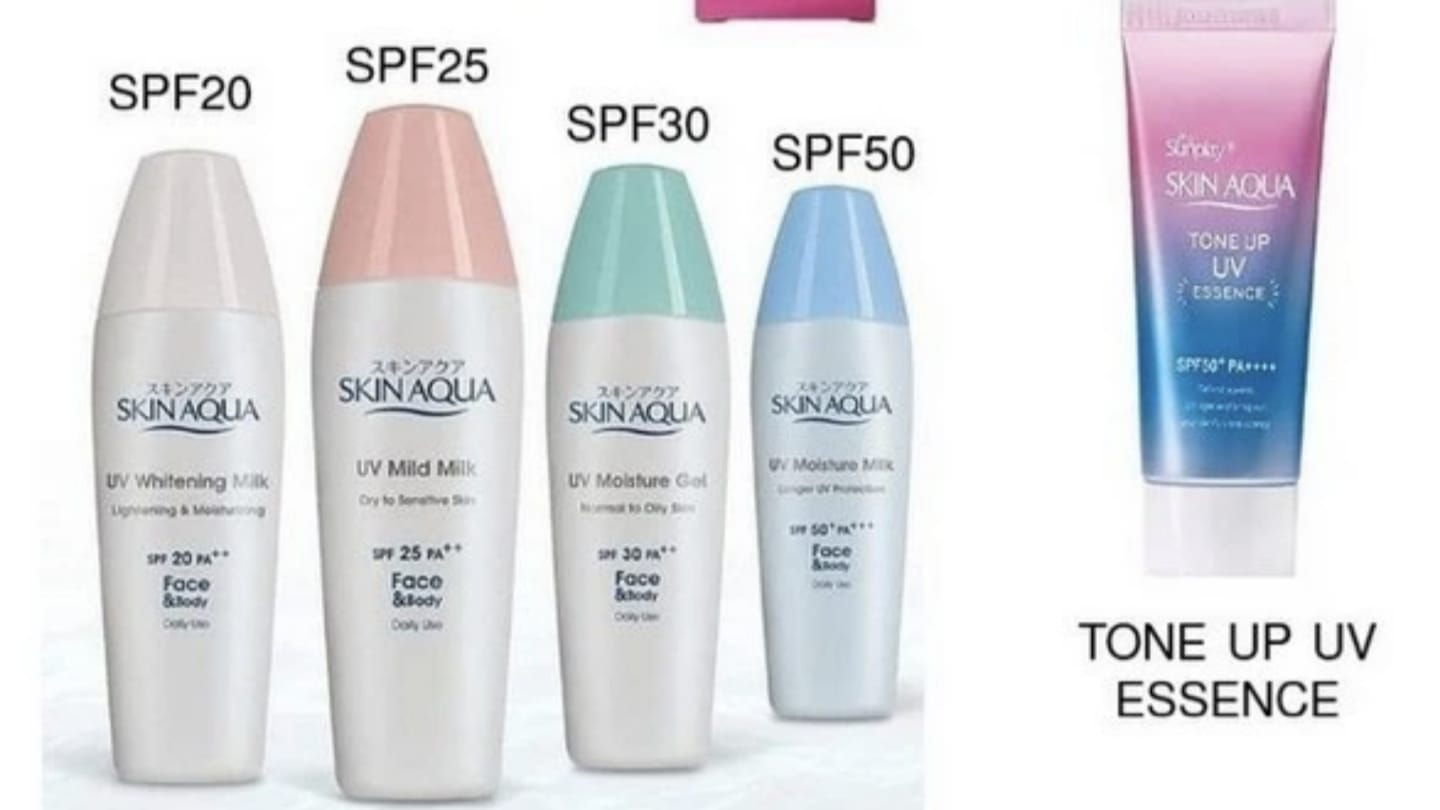 Ingredients Sunscreen Skin Aqua S 30