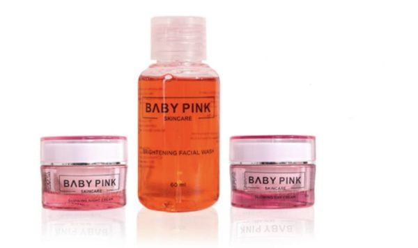 Hasil Pemakaian Cream Baby Pink