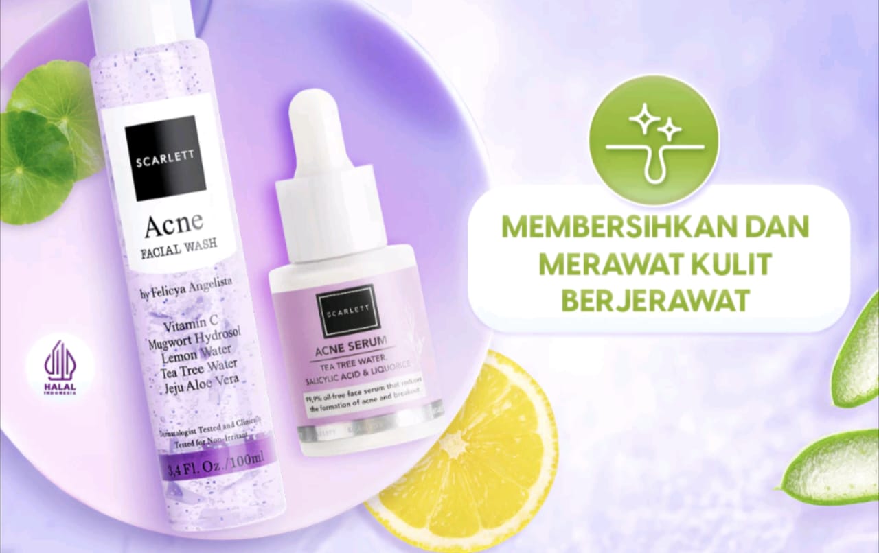 Ingredients Serum Scarlett Acne