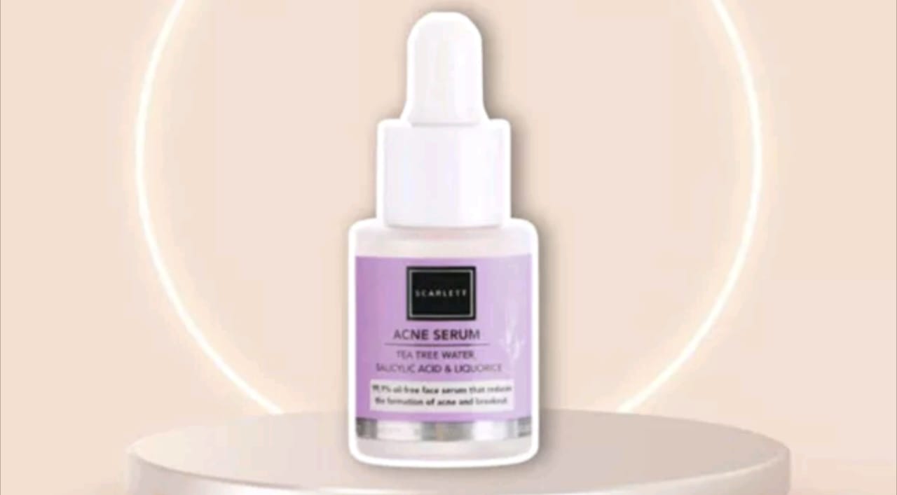 Ingredients Serum Scarlett Acne