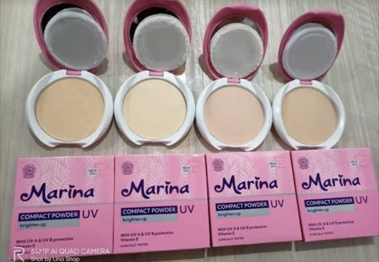 Warna Bedak Marina Natural