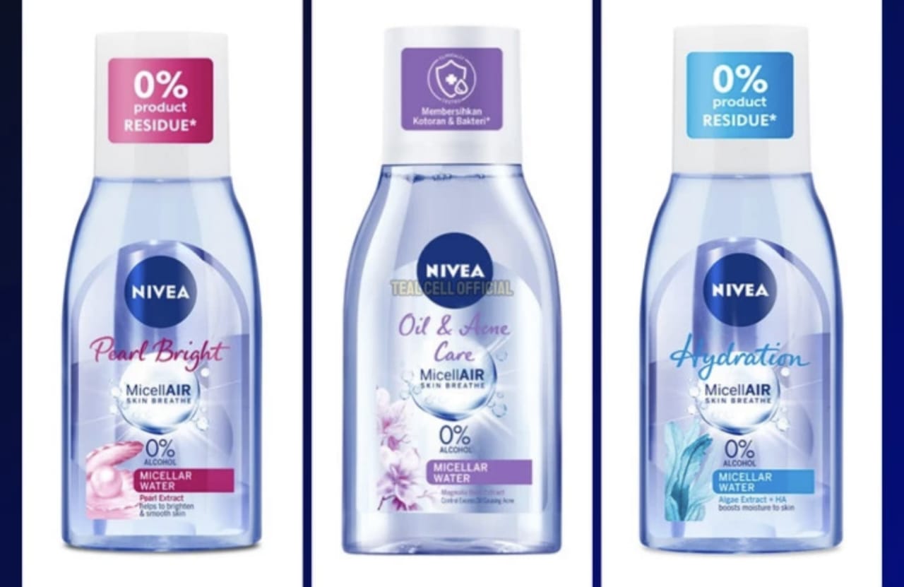 Nivea Micellar Water untuk Kulit Berjerawat