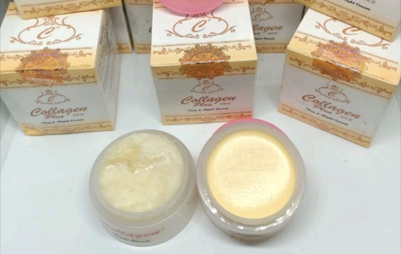 Bedak Collagen Asli dan Palsu
