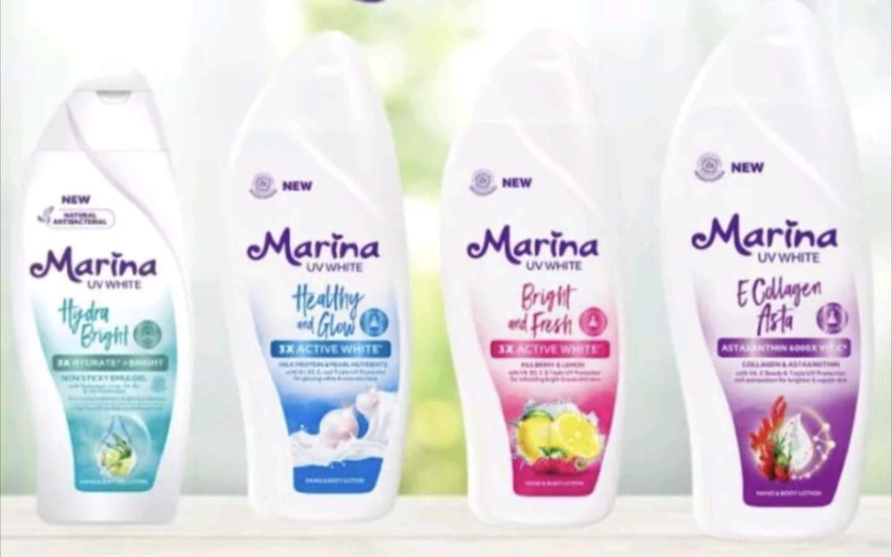 Handbody Marina untuk Kulit Kering dan Memutihkan