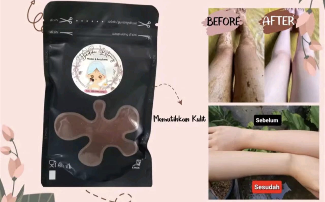 Cara Memakai Bedak Lotong