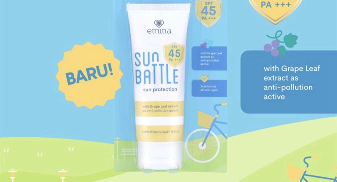 Review Sunscreen Emina untuk Kulit Berminyak dan Berjerawat