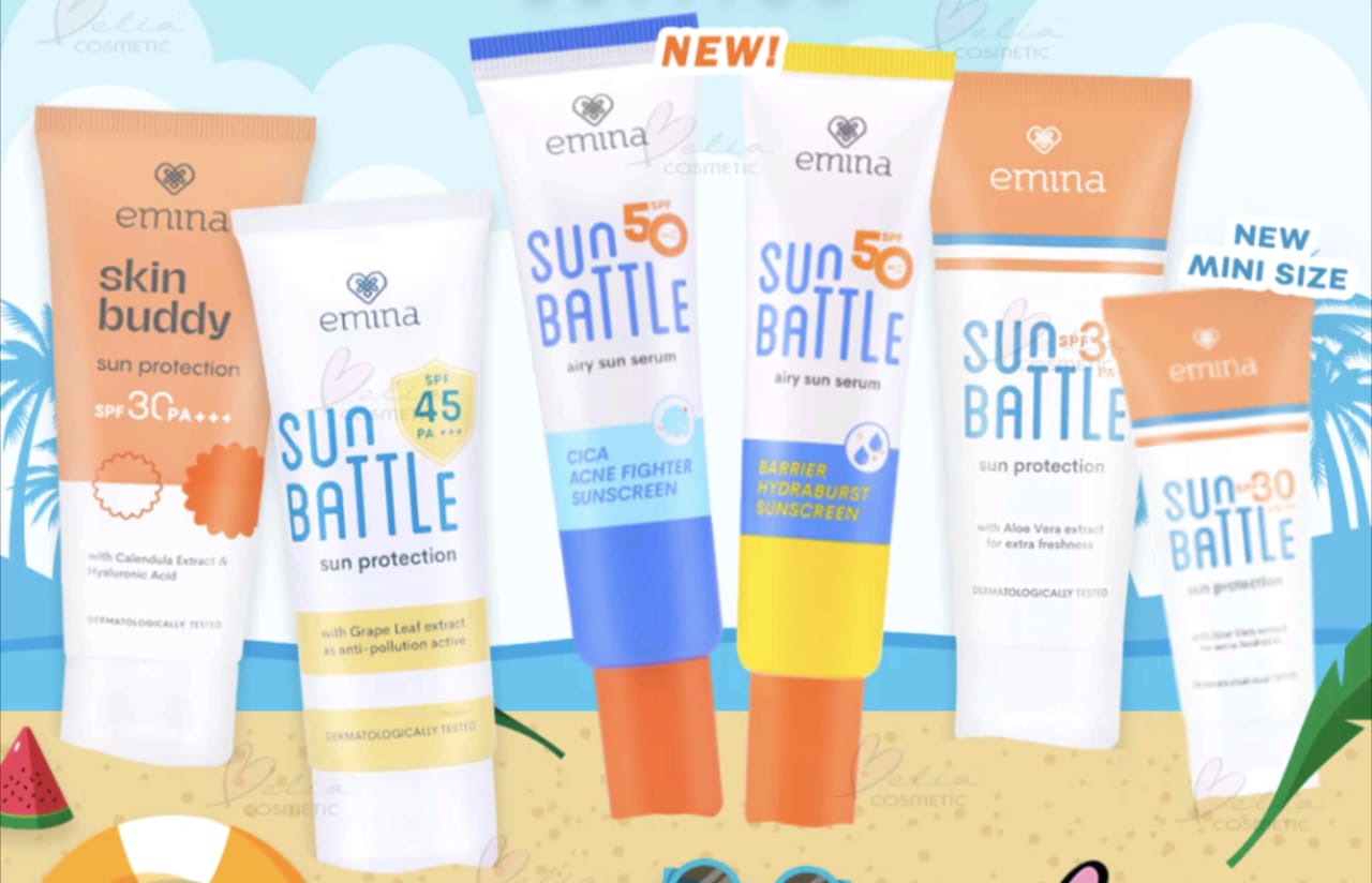 Review Sunscreen Emina untuk Kulit Berminyak dan Berjerawat