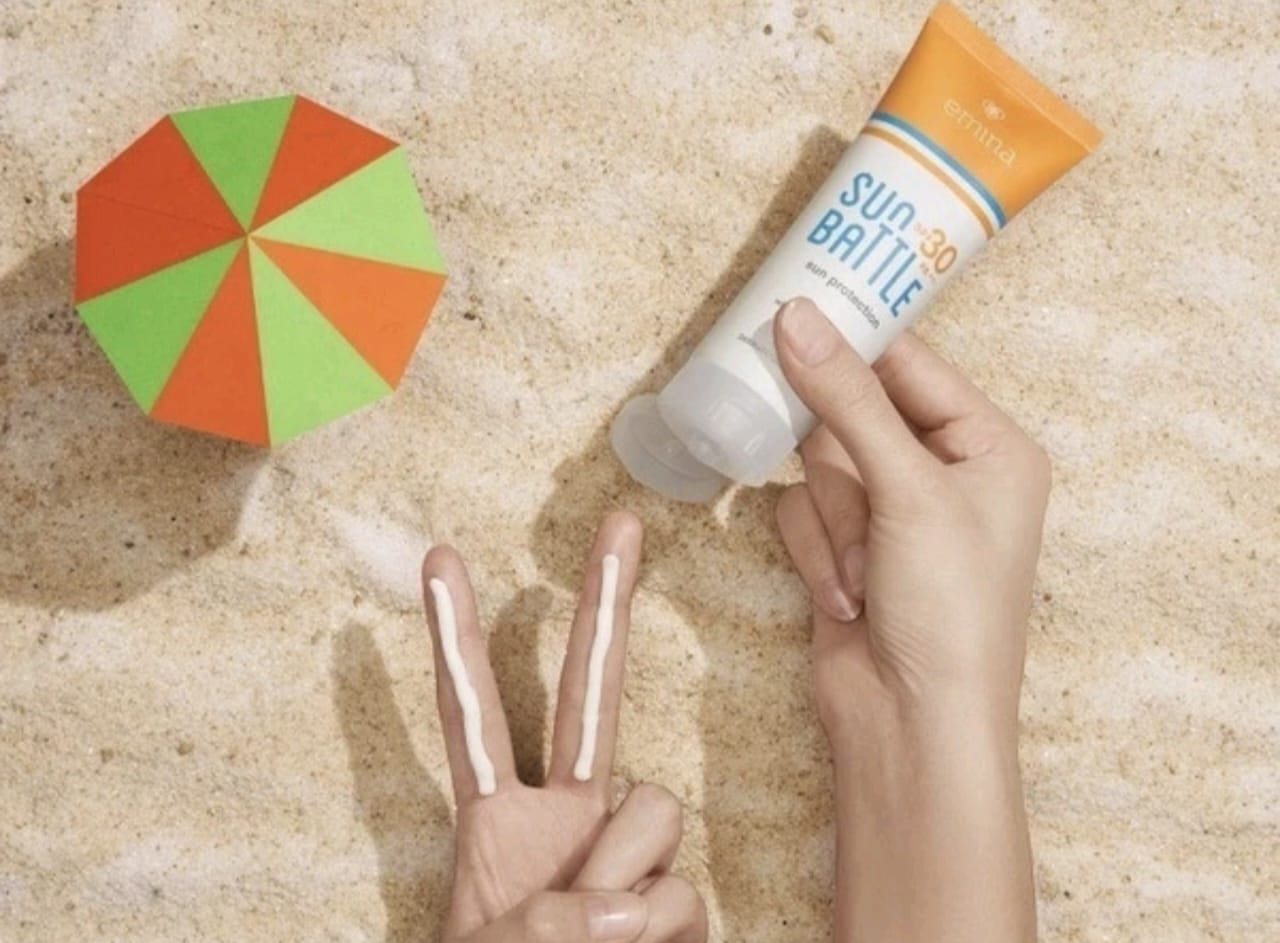 Review Sunscreen Emina untuk Kulit Berminyak dan Berjerawat