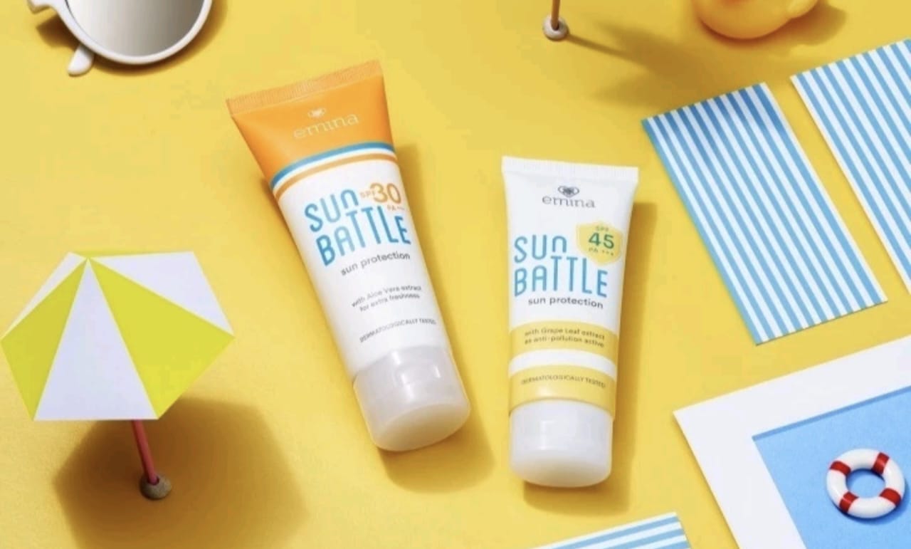 Review Sunscreen Emina untuk Kulit Berminyak dan Berjerawat