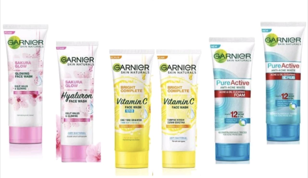 Facial Wash Garnier untuk Kulit Berjerawat