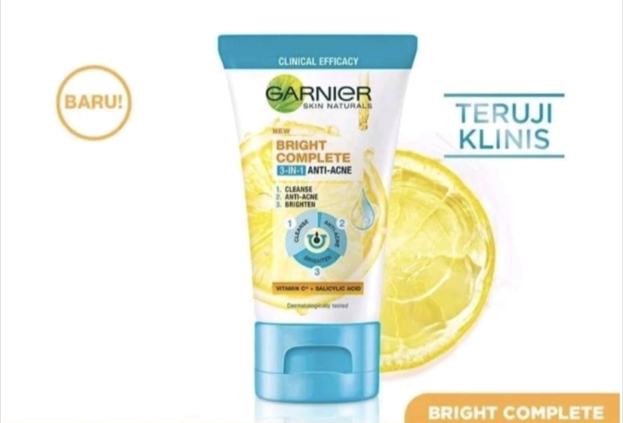 Garnier untuk Kulit Sensitif Berminyak dan Berjerawat