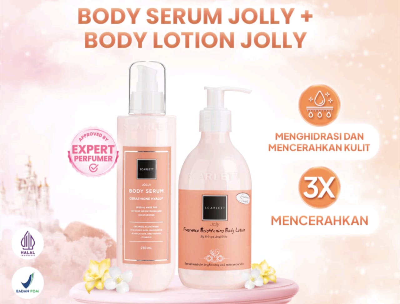 Varian Handbody Scarlett Whitening dan Manfaatnya