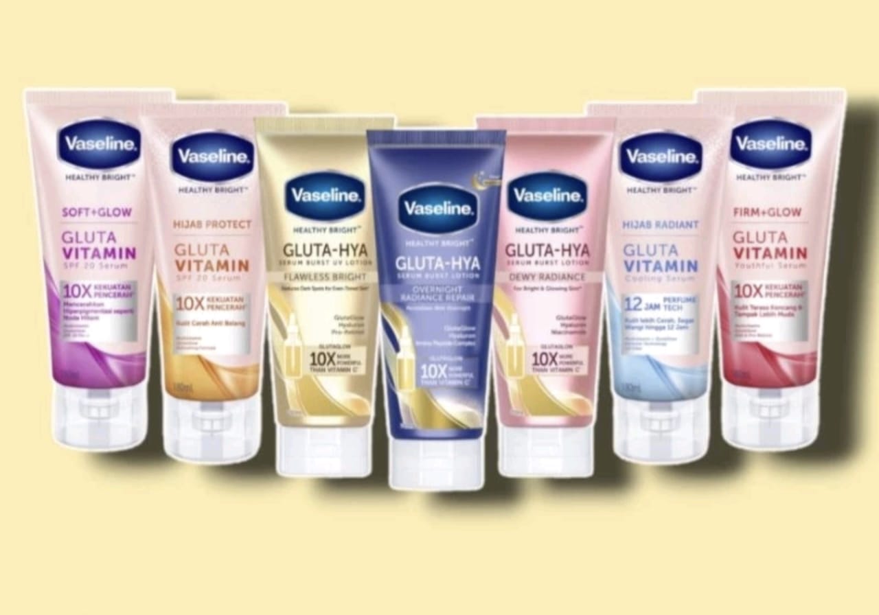 Vaseline untuk Wajah Glowing