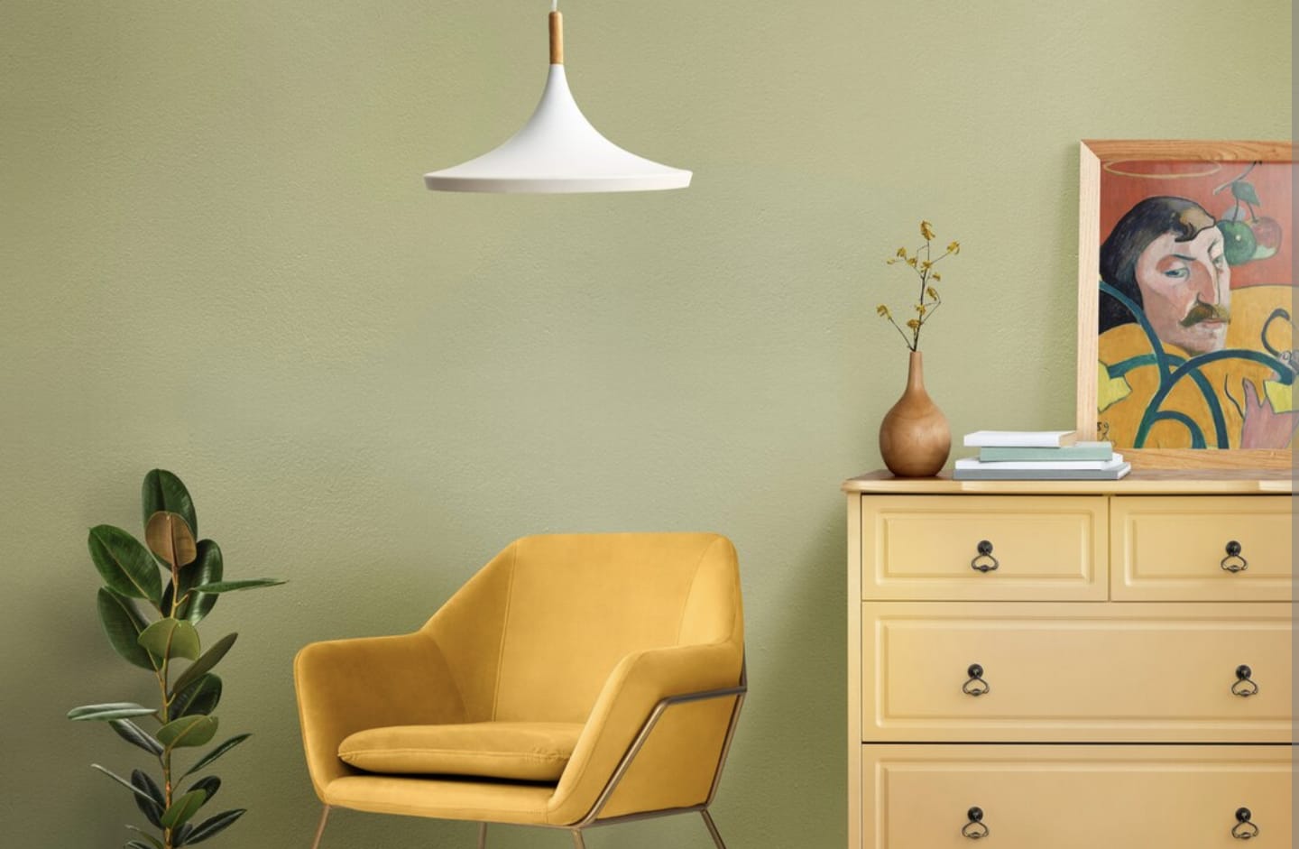 Cat Rumah Warna Cream Muda