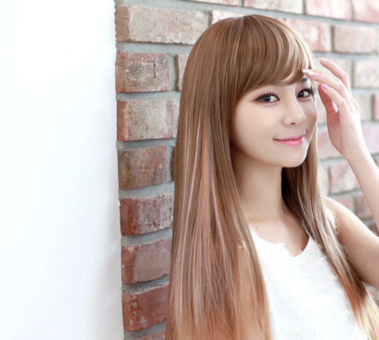 Warna Rambut untuk Kulit Putih Wajah Bulat