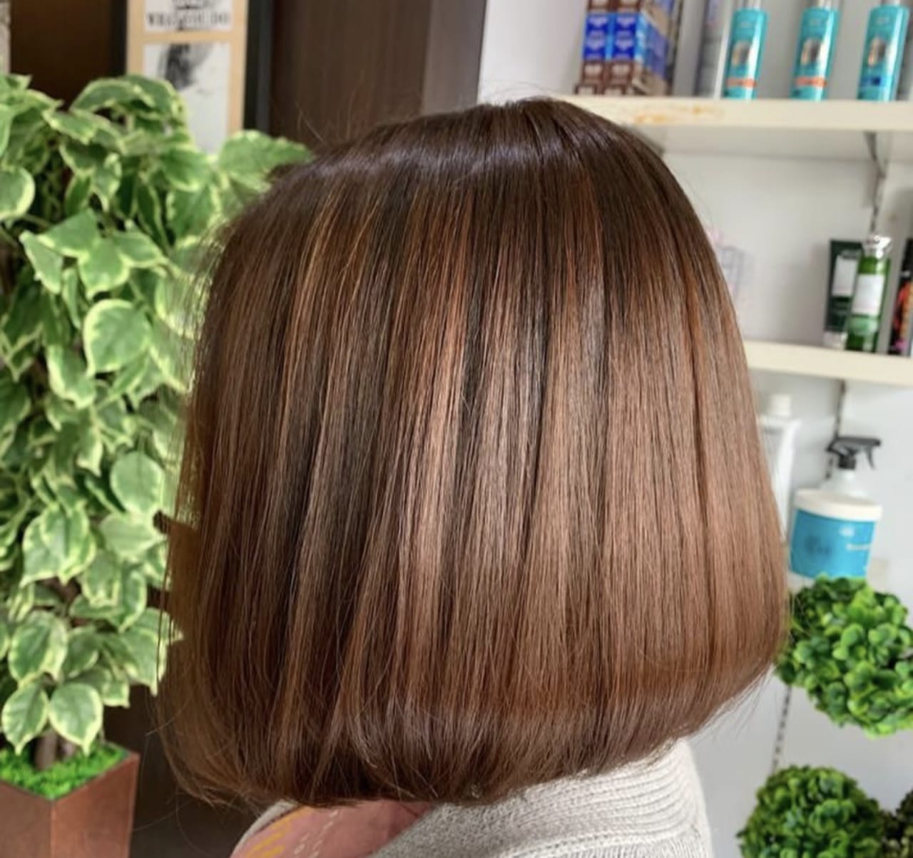 Warna Rambut untuk Kulit Putih Wajah Bulat
