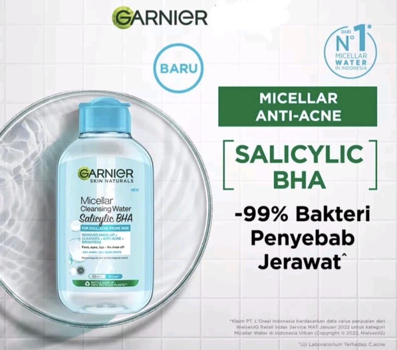 Cream Garnier untuk Kulit Berminyak dan Berjerawat