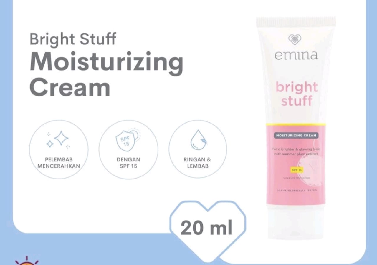 Emina Bright Stuff Moisturizing Cream untuk Kulit Apa