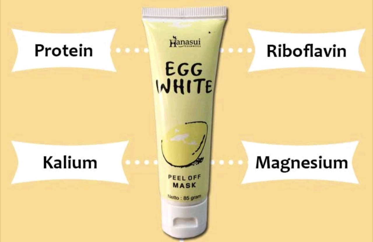 Manfaat masker Hanasui Egg White