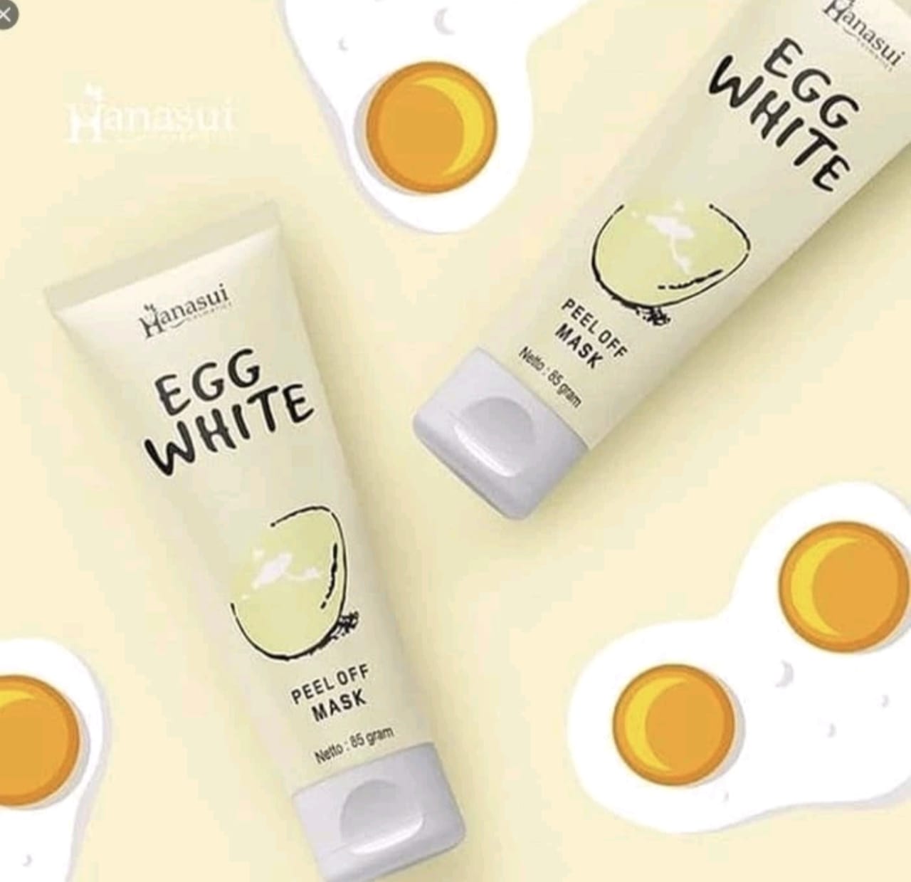 Manfaat masker Hanasui Egg White