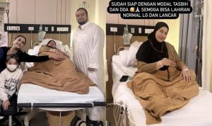 7 Potret Menyentuh Tasyi Athasyia Menjelang Persalinan di RS! Bikin Haru, Suami dan Ibu Ikut Dampingi!