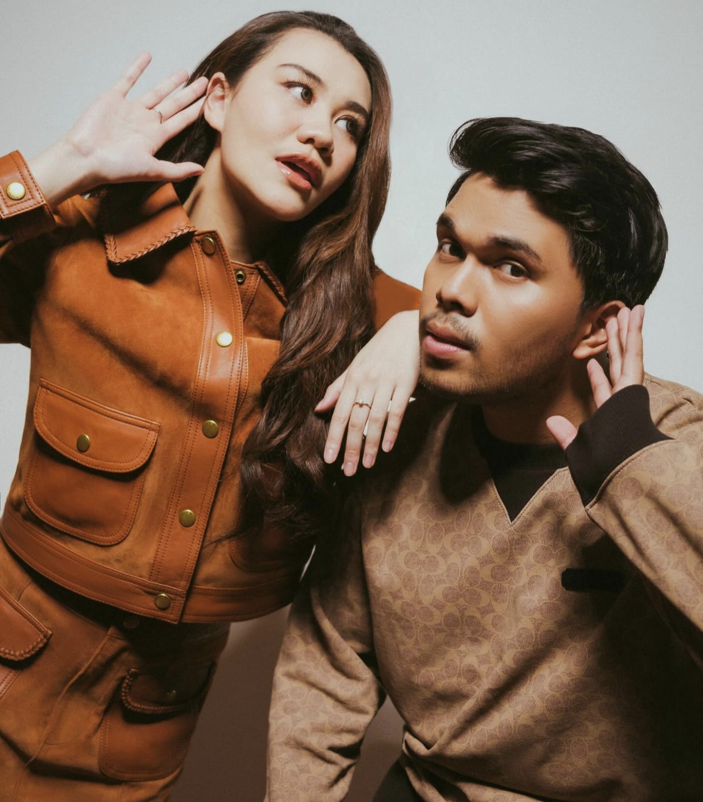 Potret Aaliyah Massaid dan Thariq Halilintar Pamer Kemesraan