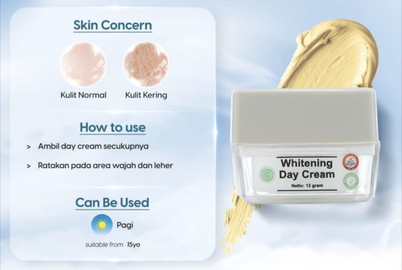 Kandungan Day Cream MS Glow
