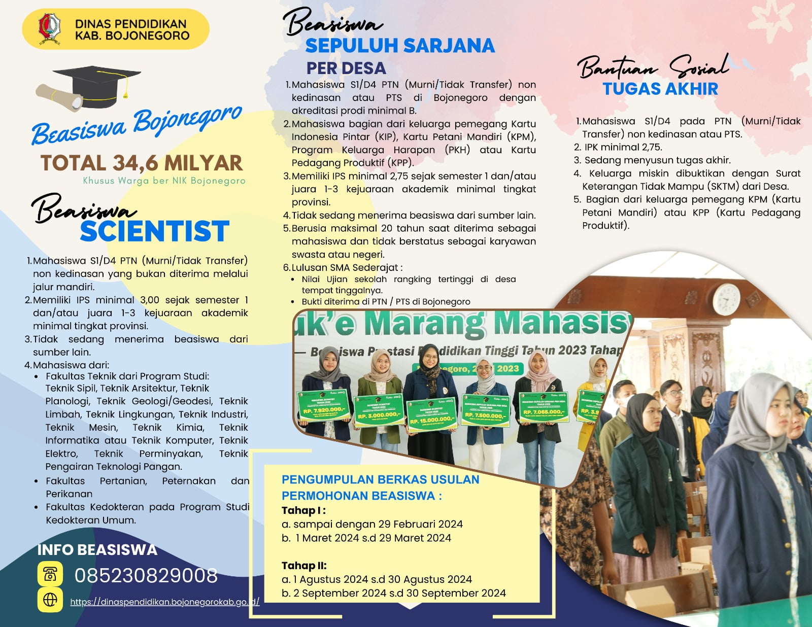 Beasiswa Pendidikan Bagi Warga Bojonegoro