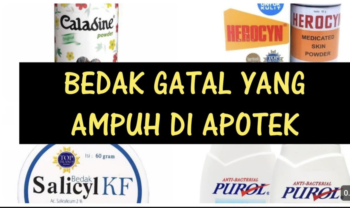 Bedak Gatal Alergi untuk Dewasa