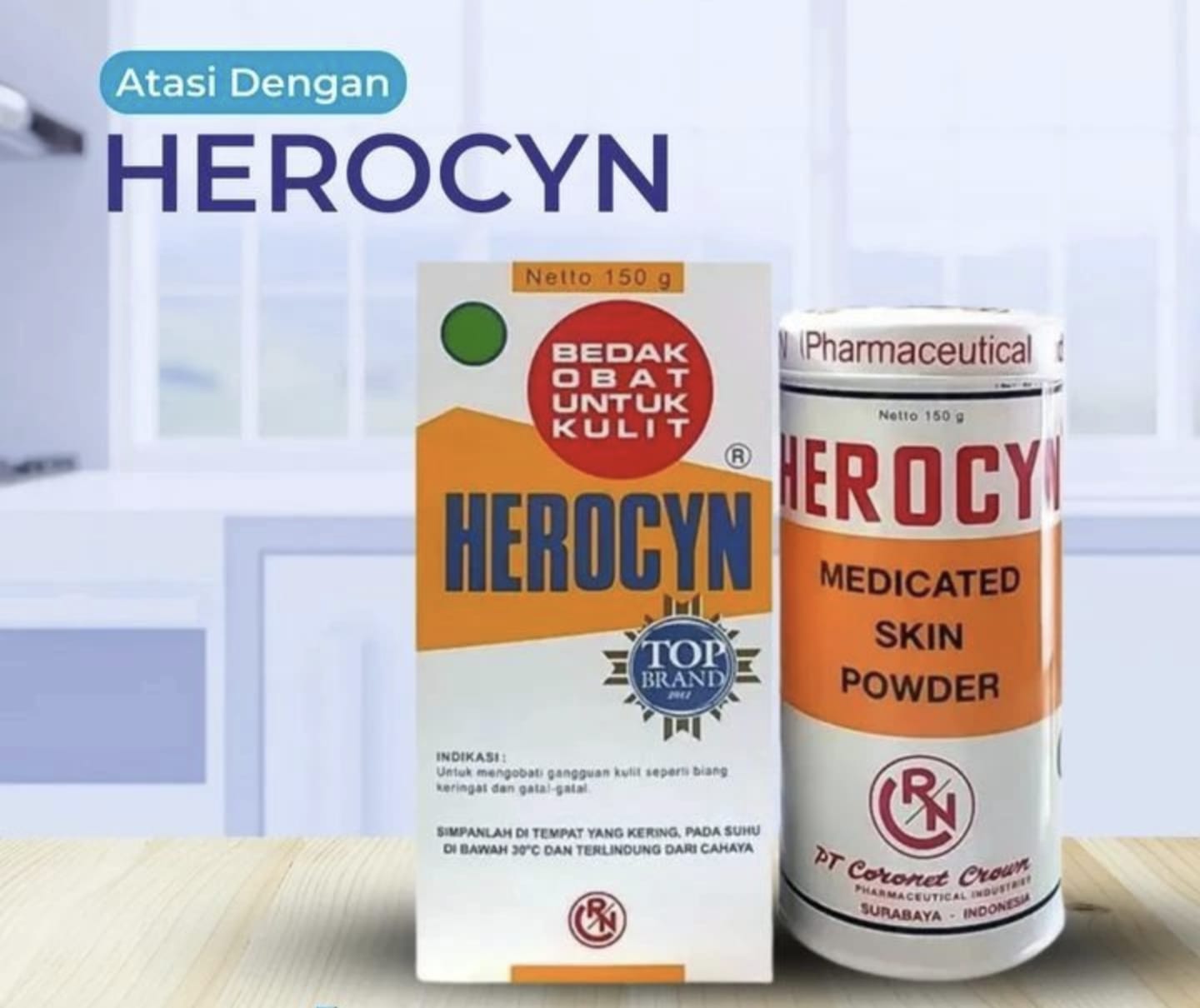 Bedak Gatal Alergi untuk Dewasa