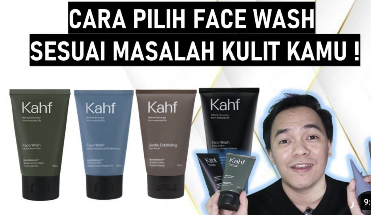 Sabun Muka Kahf untuk Jerawat dan Bekasnya