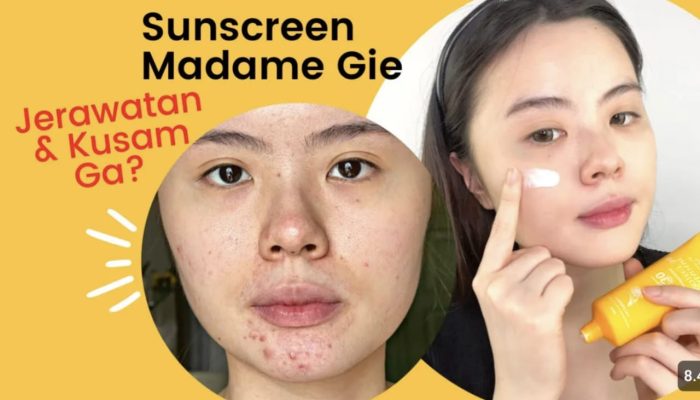 5 Manfaat Sunscreen Madame Gie SPF 30, Diluar Prediksi!