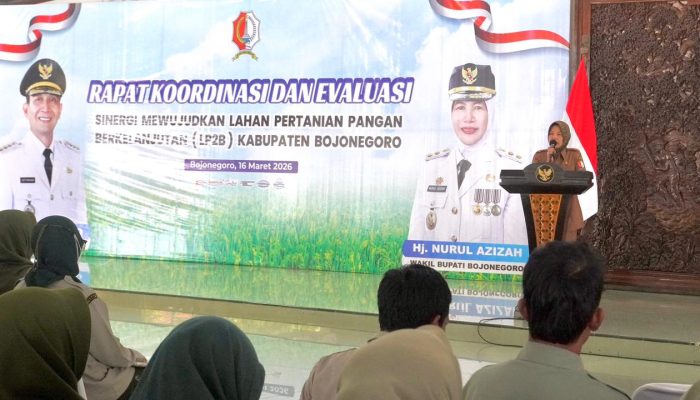 Bojonegoro Lindungi Luasan Sawah untuk Jaga Pangan di Tengah Ancaman Krisis Global