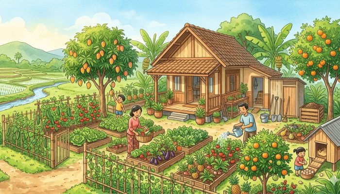 Budaya Karang Kitri: Jawaban Atas Tantangan Kemandirian Pangan Keluarga