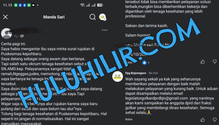Warga ​Keluhkan Sikap Nakes Puskesmas Kepohbaru, Ketua Komisi C DPRD Bojonegoro Buka Suara